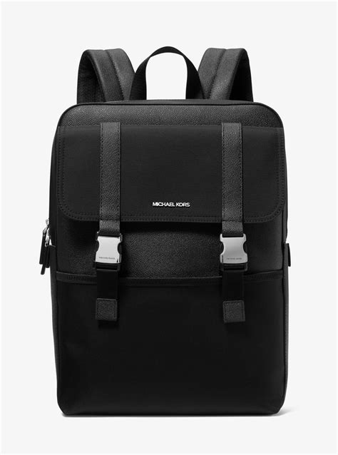 jual michael kors mens kent nylon backpack|Kent Nylon Backpack .